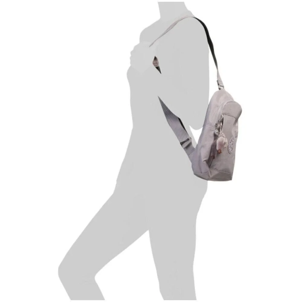 Kipling Gray Backpack Lightweight Compact Daypack Travel School Bag‎
